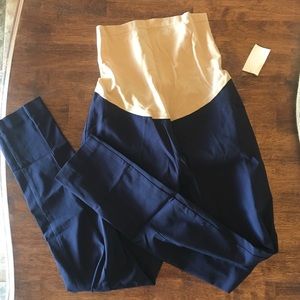 Maternity navy pants